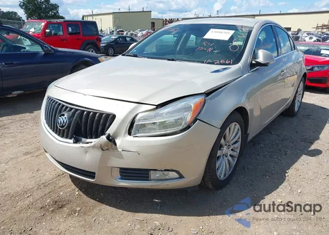 2012 Buick Regal из США, поврежденный, VIN 2G4GR5EK4C9112561